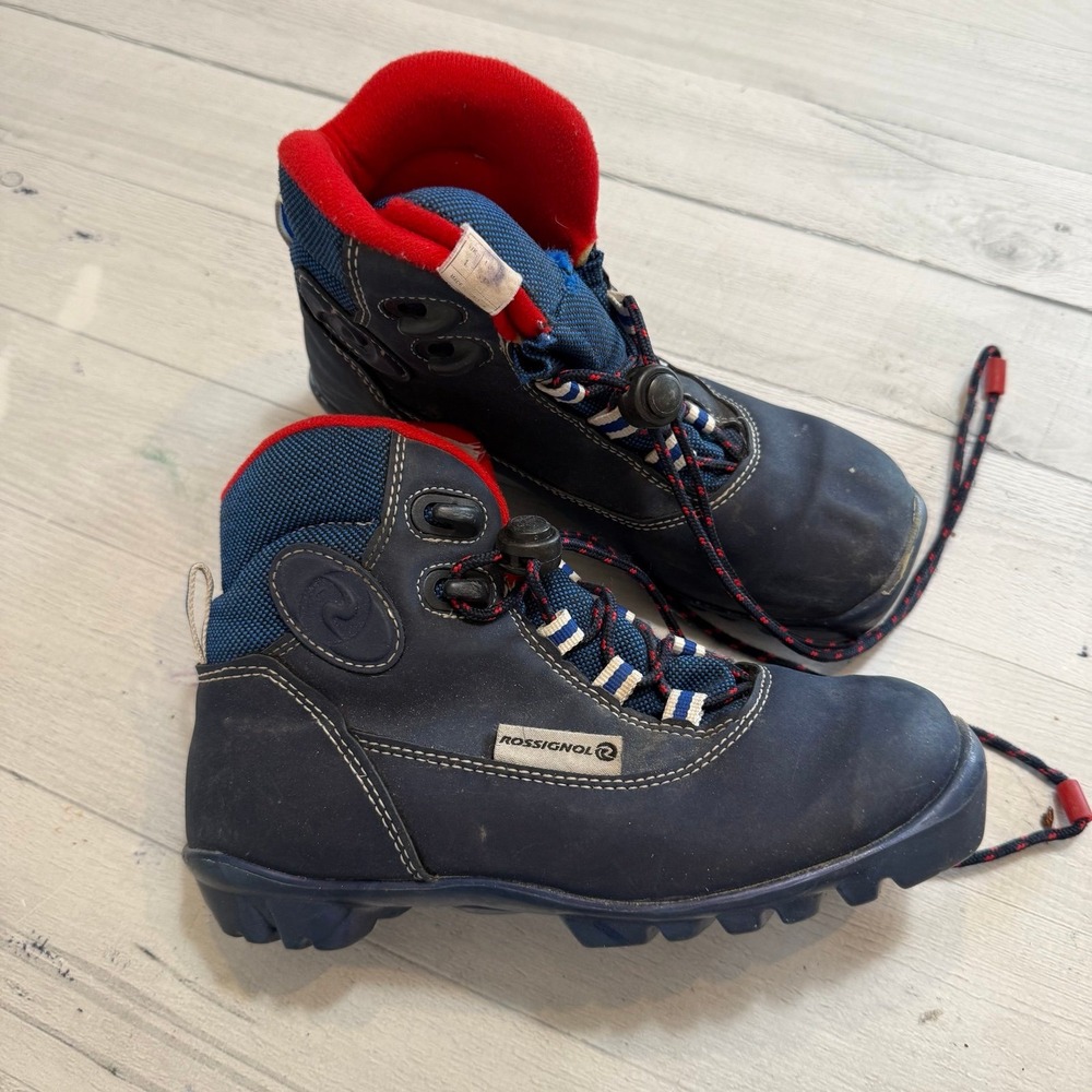 Rossignol Kids Blue and Red Snow Boots